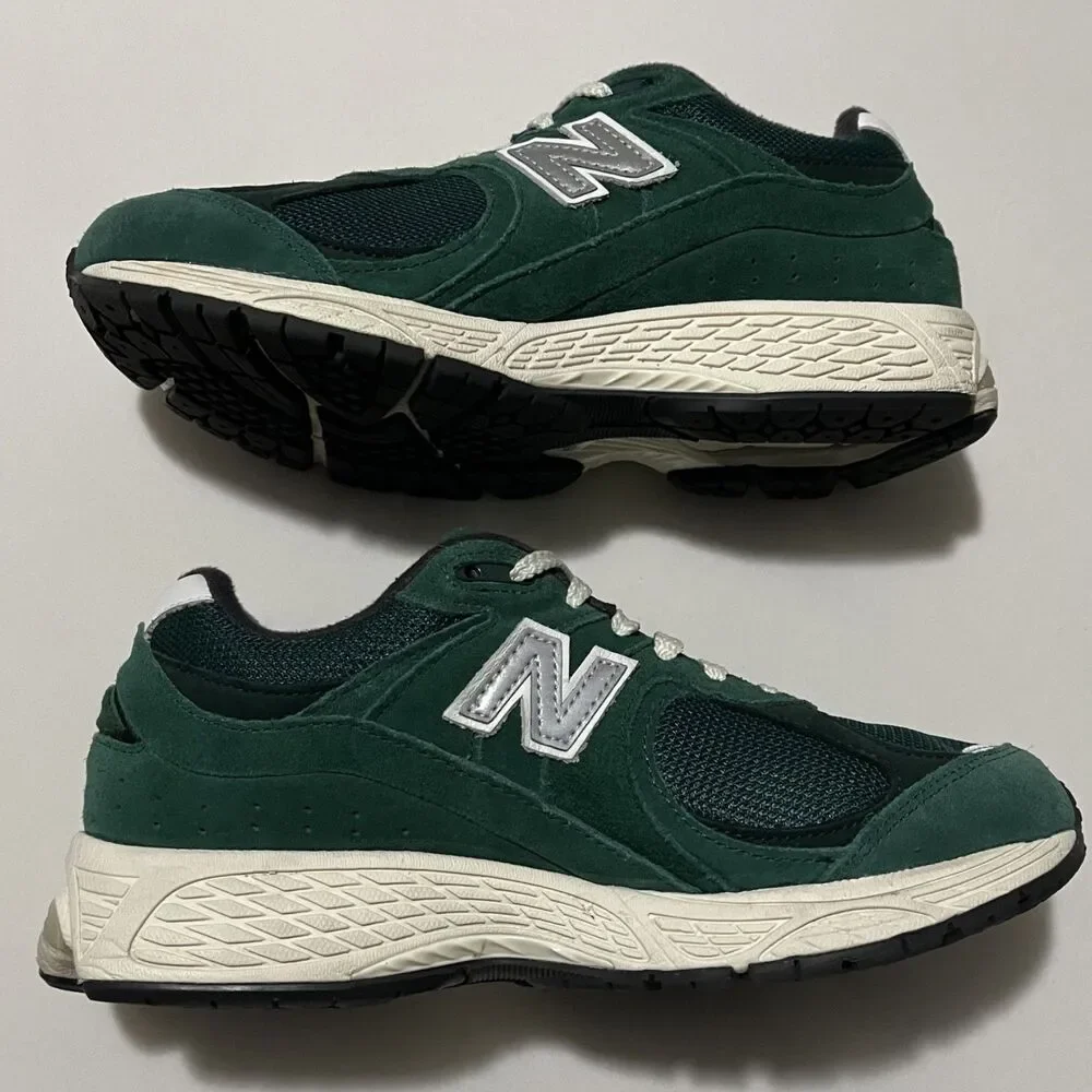 New Balance 2002R Suede Pack - Forest Green (Size 8)